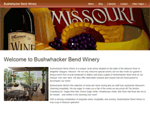 Tablet Screenshot of bushwhackerbend.com